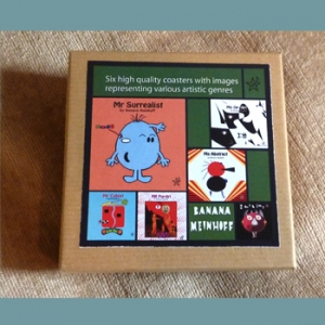 Art Genres Coasters - Gift Box